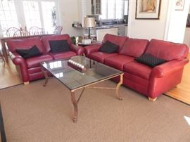 Ethan Allen Leather set