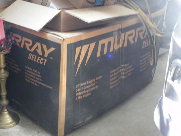 Never opened Murray lawn mower !