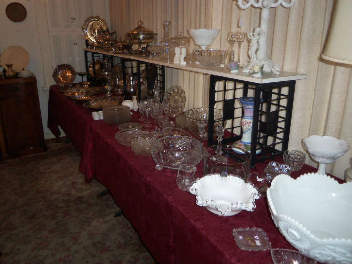 Great silver & ceramic/glass pieces.