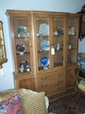 Beautiful 1950's china cabinet, great shape!