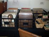 Lp's, 45's, 78's, cassettes.