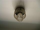Vintage prism light fixture.