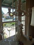Unusual candelabra.