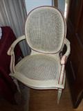 Cained chair.