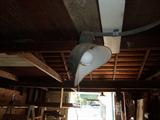 Great industrial light fixtures.
