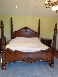 KING SIZE BEDROOM SET 1400.00 LOCATED OFF SITE IN STAMFORD,CT 5 PC SET 