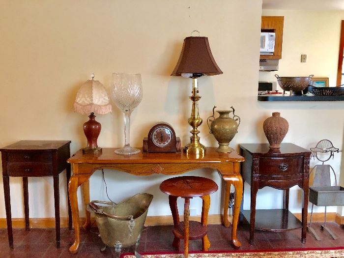 Occasional Furnishings, Small Tables, Stools, Planters, Lamps & More