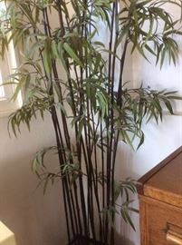 Faux bamboo tree