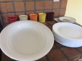 White corelle dishes