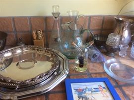 Decanters and trays