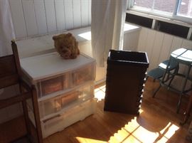 Craft bin with craft items-selling together 