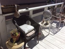Outdoor furniture and decor
