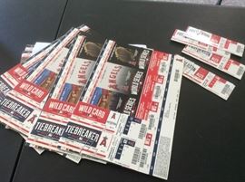 LA Angels tickets, pre purchased in case of a win!