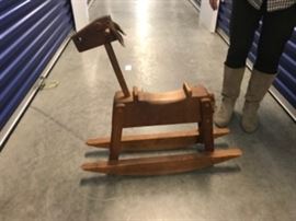 Vintage rocking horse
