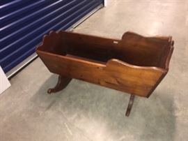 Antique cradle