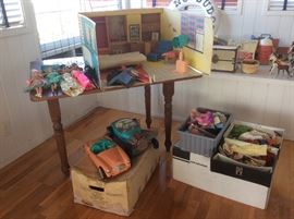 Barbie and Ken car, the whole Barbie collection