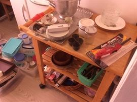 Housewares, wood cart