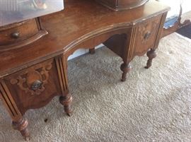 Antique dresser with mirror
