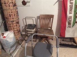 Antique office chair