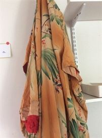 Two silk kimono