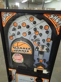 Coin Operated Slammer Jammer Dubble Bubble Game