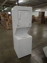 GE Stacked Washer and Dryer