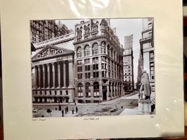 Series of photographs ready to be framed