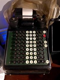 Antique Burroughs Adding Machine
