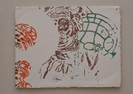 Original Contemporary Artwork by Jesus Oviedo (Signed & Dated) 