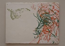 Original Contemporary Artwork by Jesus Oviedo (Signed & Dated) 