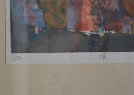 Contemporary Original Framed Artwork (Signed & Dated)