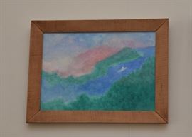 Contemporary Framed Artwork 