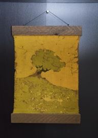 Batik Fabric Wall Hanging