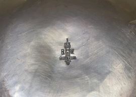 Hand Hammered Aluminum Buenilum Flower Bowl