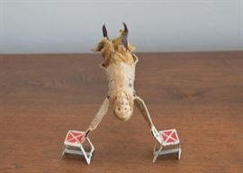 Vintage Acrobat Monkey Toy