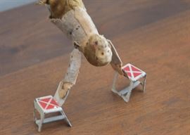 Vintage Acrobat Monkey Toy