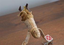 Vintage Acrobat Monkey Toy