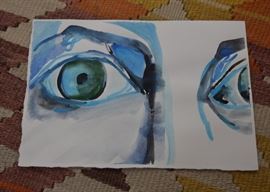 Original Contemporary Artwork by Nina Landry (Signed & Dated)