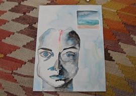 Original Contemporary Artwork by Nina Landry (Signed & Dated)
