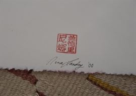 Original Contemporary Artwork by Nina Landry (Signed & Dated)