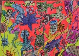 Original Contemporary Artwork by Doktor Lakra (Signed & Dated)