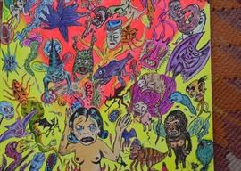 Original Contemporary Artwork by Doktor Lakra (Signed & Dated)