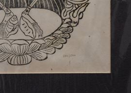 Original Woodblock Print (Numbered)