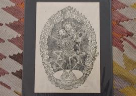 Original Woodblock Print (Numbered)