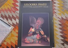 Lelooska Family Exhibition Poster (Arizona)
