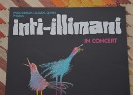 Inti-Illimani Concert Poster