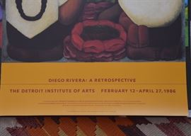 Diego Rivera Exhibition Poster