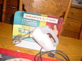 early mixer still has the box
