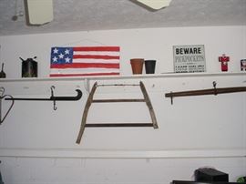 much old shop and hand tools