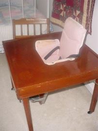 Vintage child's eating seat